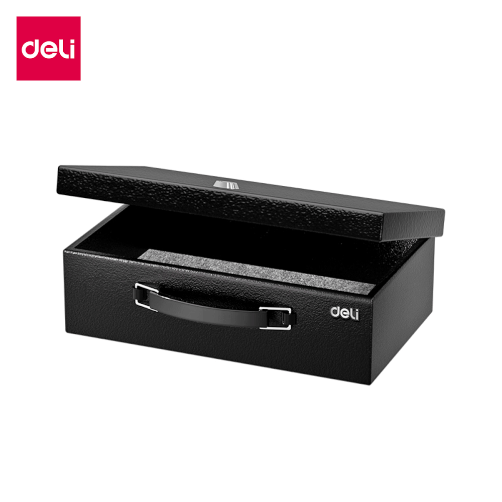 กล่องเซฟ DELI ET610-BK-01 สีดำ